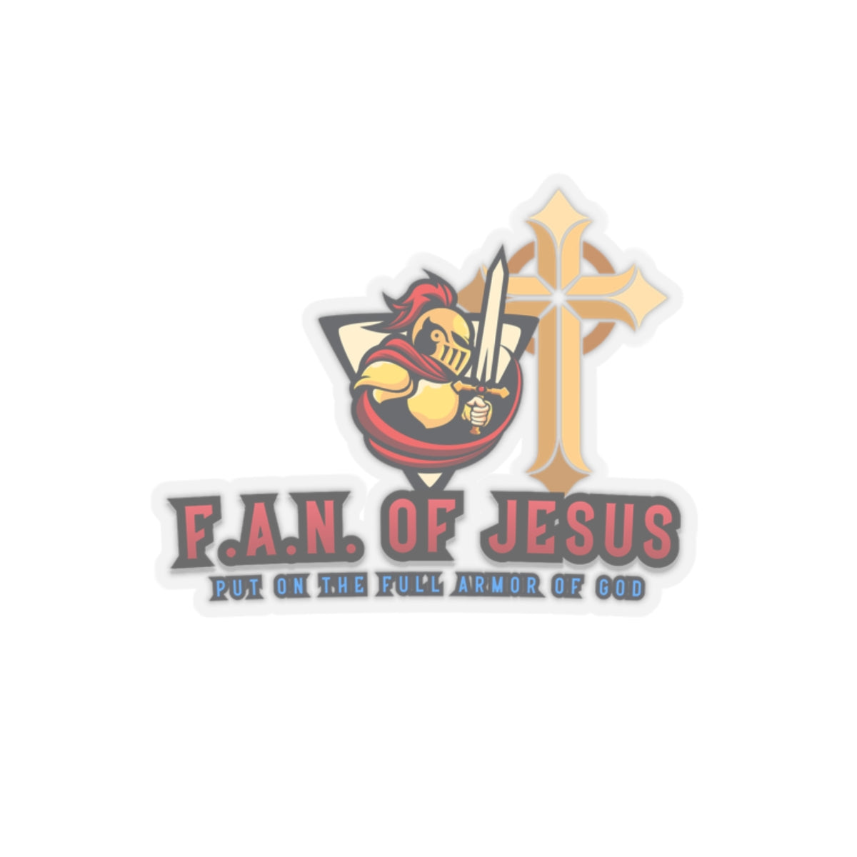 FAN OF JESUS STICKERS!!